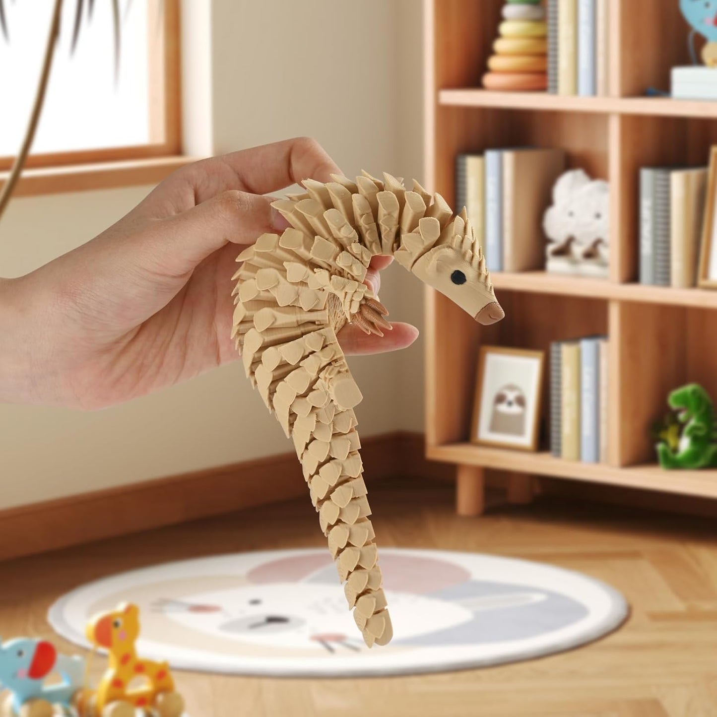 3D Printed Animal Fidget Toy Pangolin