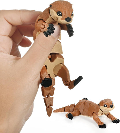 3D Printed Animal Fidget Toy Sea Otter