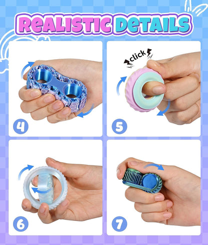 7 Pack 3D Printed Kinetic Fidget Toys product image 4