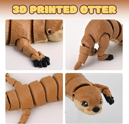 3D Printed Animal Fidget Toy Sea Otter