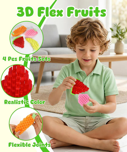 4 Pack 3D Printed Fruit Fidget Toys product image 2