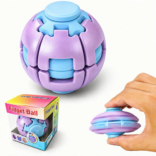 HelixCore 3D Printed Fidget Spinner Ball (Sky Blue)