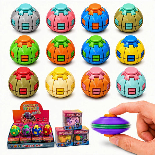HelixCore fidget spinner ball color assortment and retail display